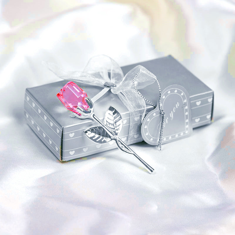 Kristall-Metall-Rose