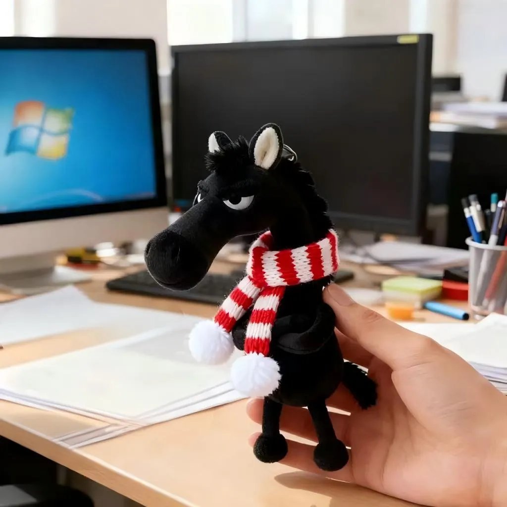 🐎Das Jahr des Pferdes Glücksbringendes Maskottchen – Neujahrsgeschenk für Glück im Jahr 2026