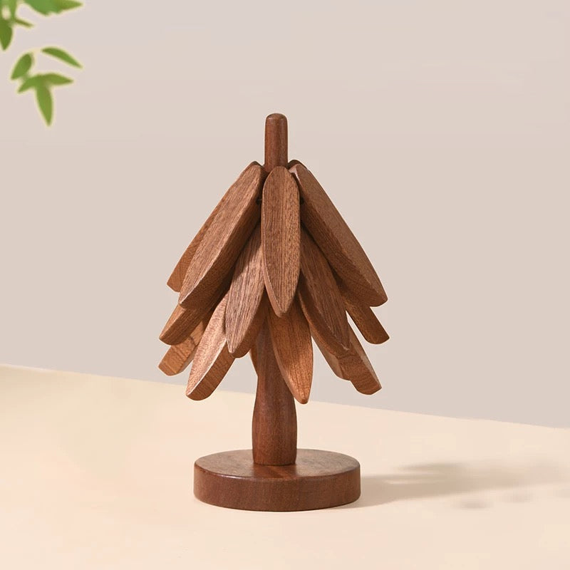 🎅Isoliersockel aus Massivholz🎄
