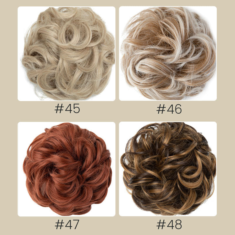 🔥50% Rabatt🔥 Unsichtbares flauschiges Naturperücken-Haarband - 48 Farben