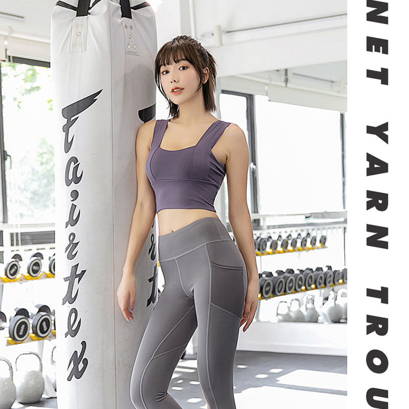 Lauf-Leggings für Hüftstraffung mit Tasche