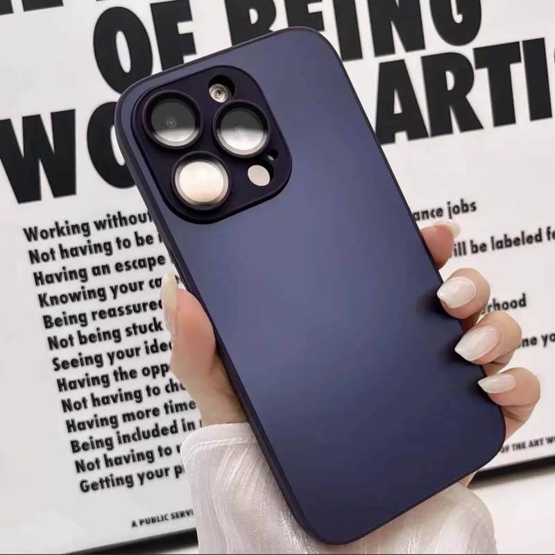 📱 Mattierte Glas-Hülle × HD-Kameraschutzfolie | Rundumschutz, doppelte Eleganz ✨