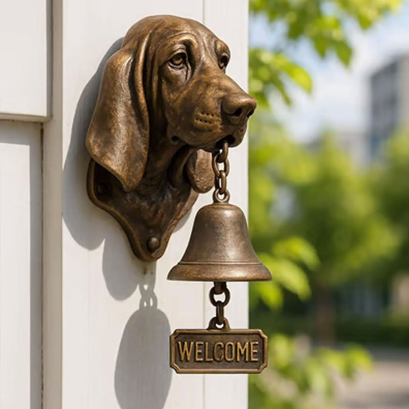 🐶 Willkommensklingel mit Hundemotiv