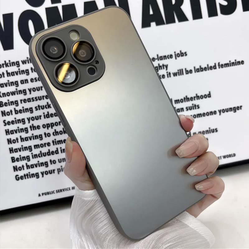 📱 Mattierte Glas-Hülle × HD-Kameraschutzfolie | Rundumschutz, doppelte Eleganz ✨