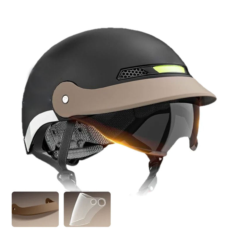 🛡️Atmungsaktiver, leichter, sturzsicherer Motorradhelm