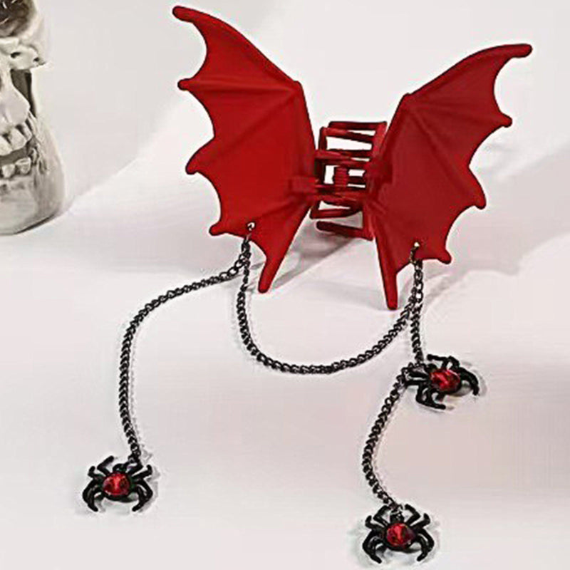 🦇 Fledermaus-Haarklammer · Ein Must-have für unterwegs