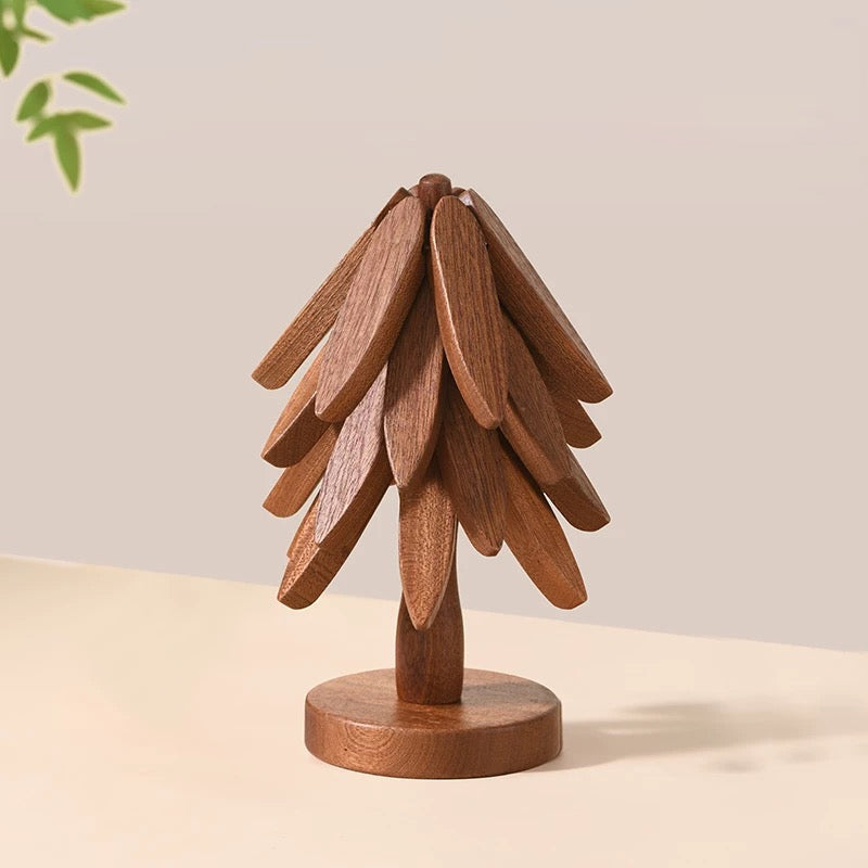 🎅Isoliersockel aus Massivholz🎄