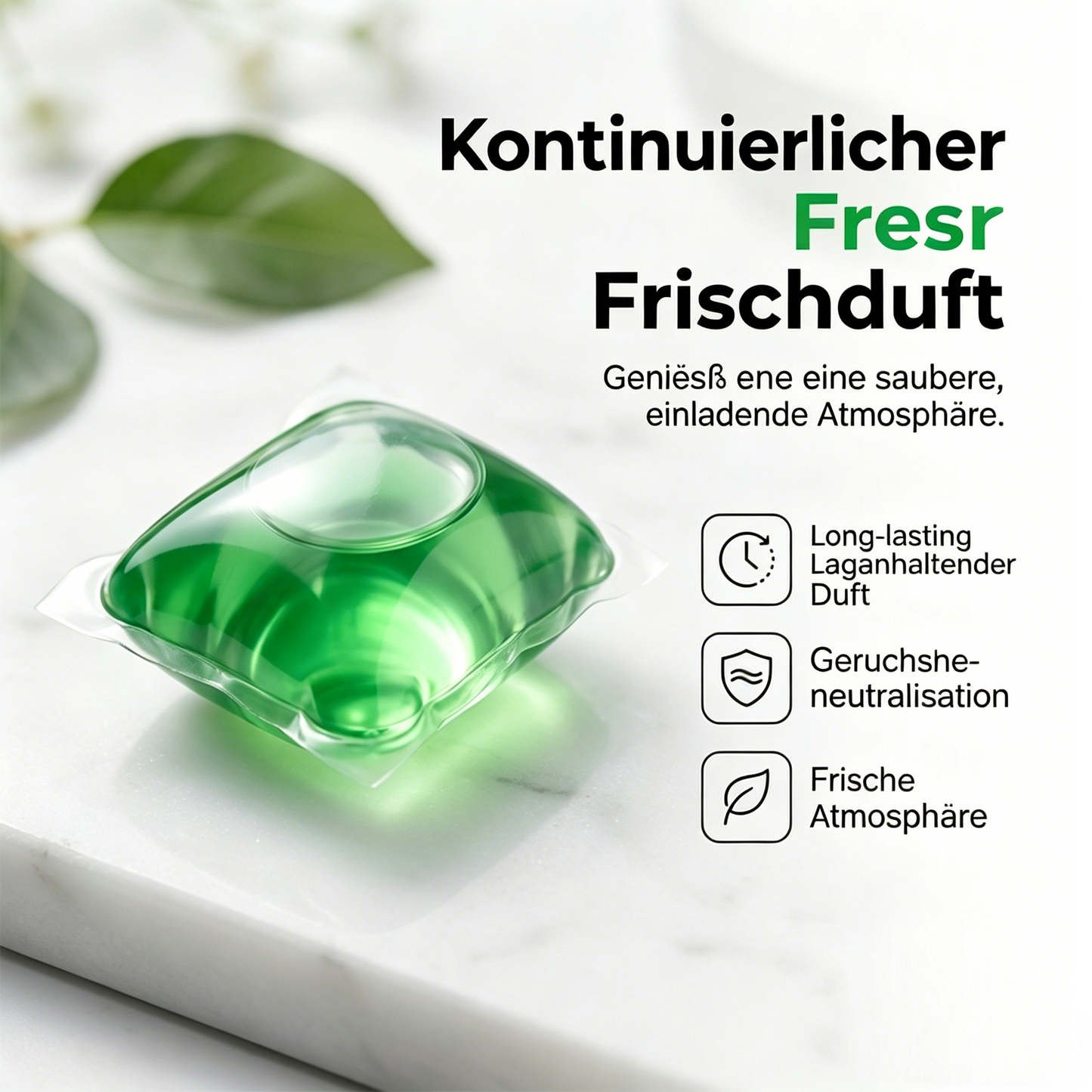 Bio-Enzym-Abfluss-Deodorant-Kapseln