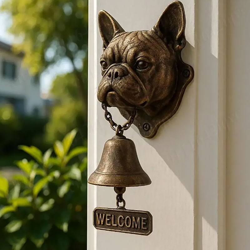 🐶 Willkommensklingel mit Hundemotiv