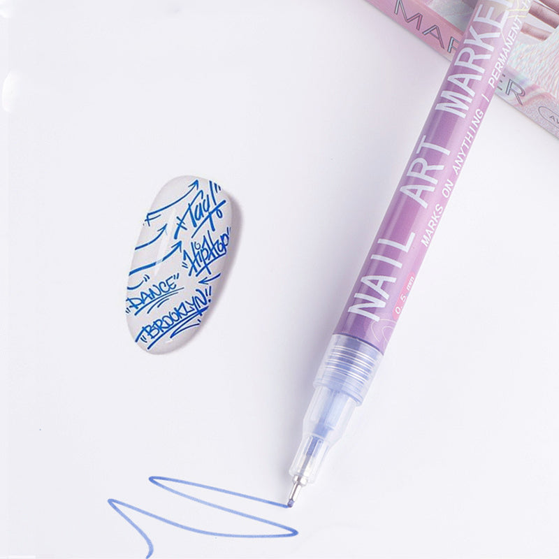 Professionelles Nagelkunst-Stift-Set mit 12 Farben