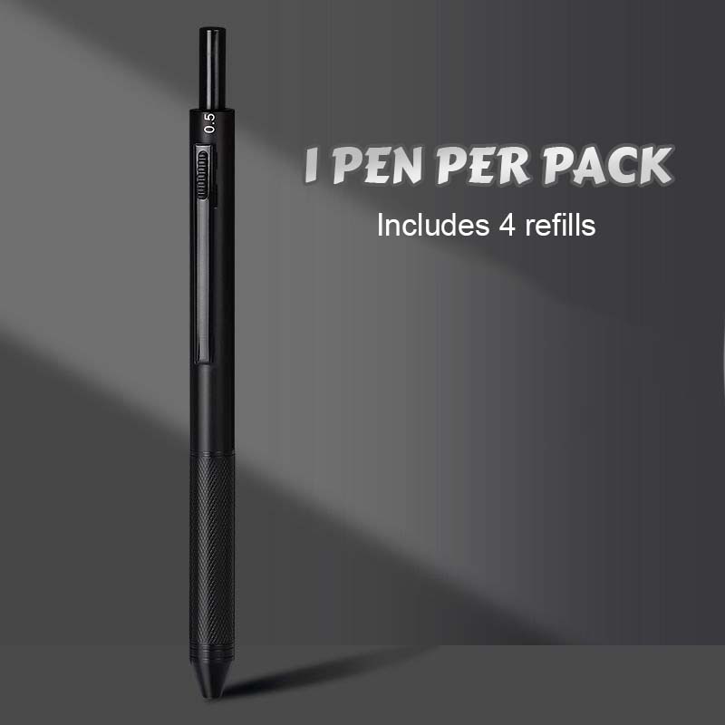 🖊️ Der smarte Minimalist: 4-in-1-Metallkugelschreiber mit Schwerkraftsensor