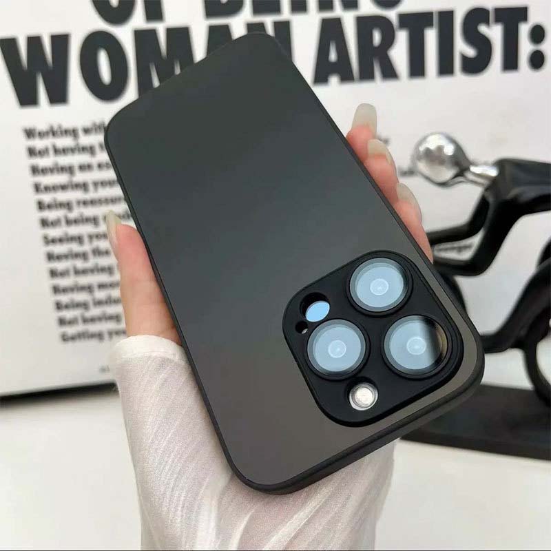 📱 Mattierte Glas-Hülle × HD-Kameraschutzfolie | Rundumschutz, doppelte Eleganz ✨
