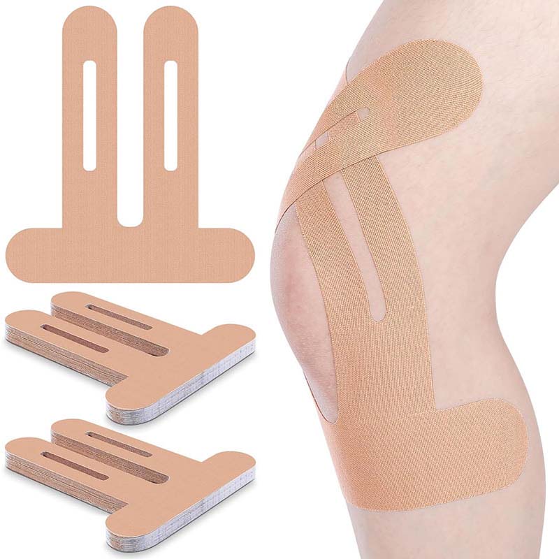 [Knieschoner für den Sport | Atmungsaktive und wasserdichte, vorgeschnittene Bänder]