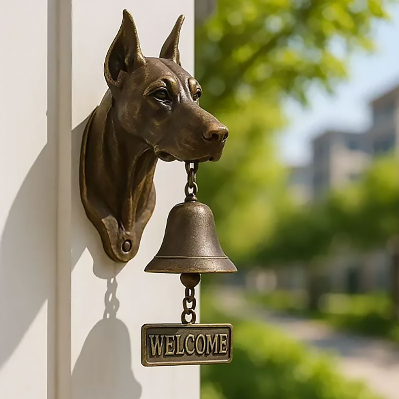🐶 Willkommensklingel mit Hundemotiv