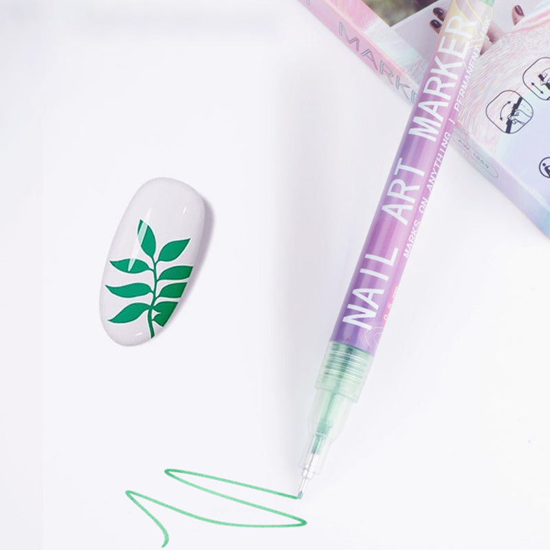 Professionelles Nagelkunst-Stift-Set mit 12 Farben