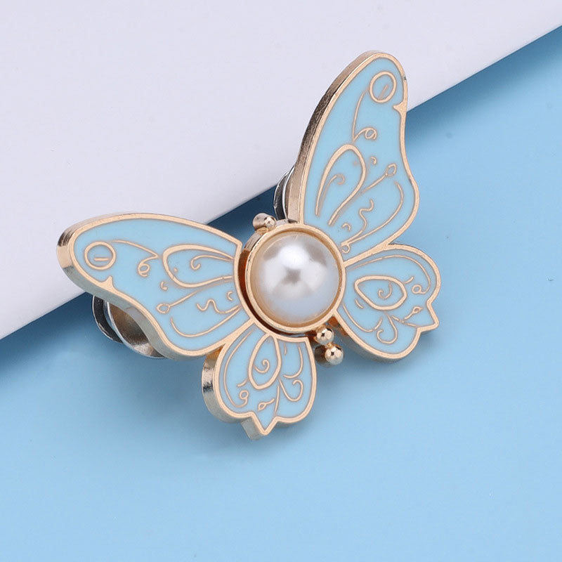 Perlen-Schmetterlings-Gürtelschnalle 🦋