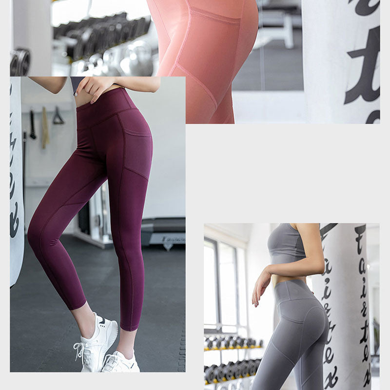 Lauf-Leggings für Hüftstraffung mit Tasche