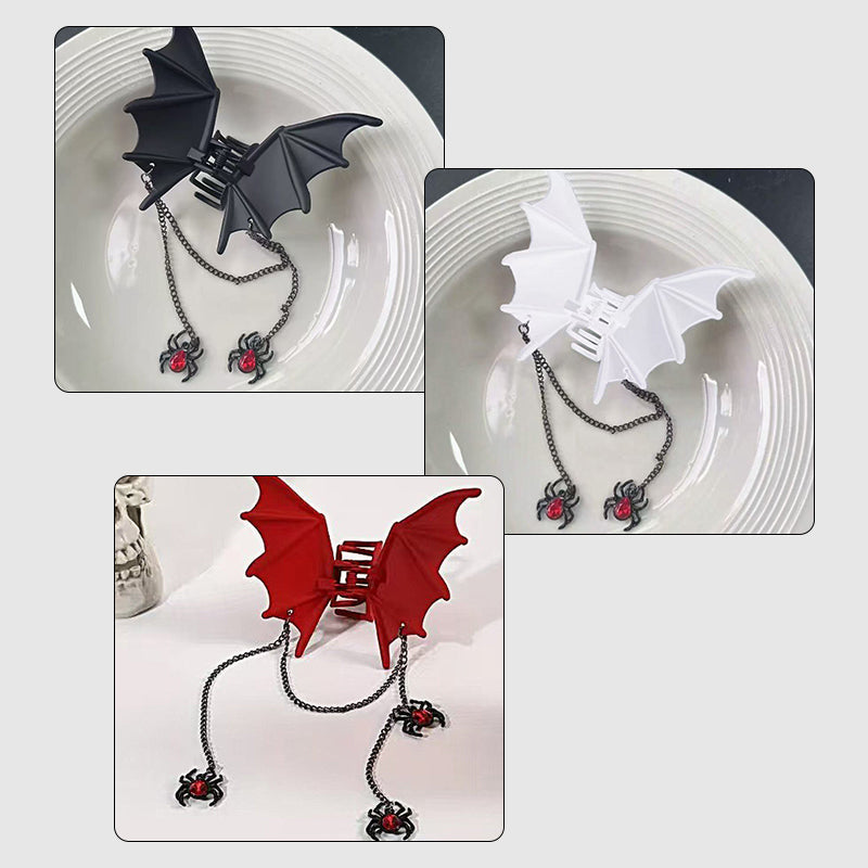🦇 Fledermaus-Haarklammer · Ein Must-have für unterwegs
