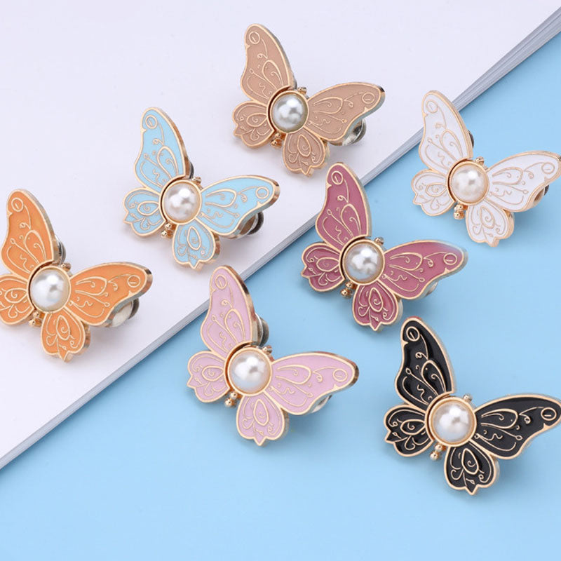 Perlen-Schmetterlings-Gürtelschnalle 🦋
