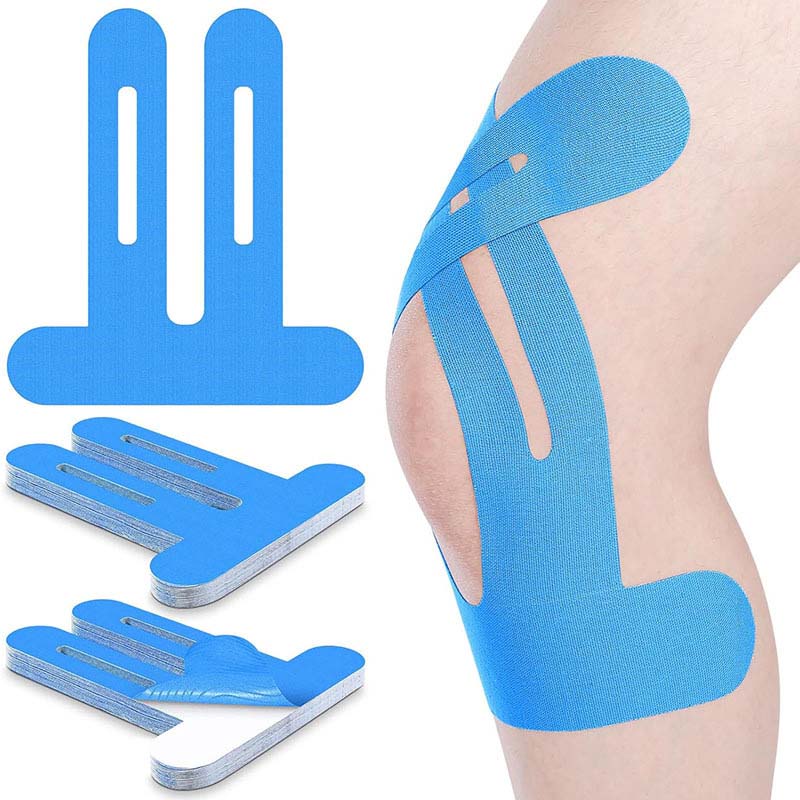 [Knieschoner für den Sport | Atmungsaktive und wasserdichte, vorgeschnittene Bänder]