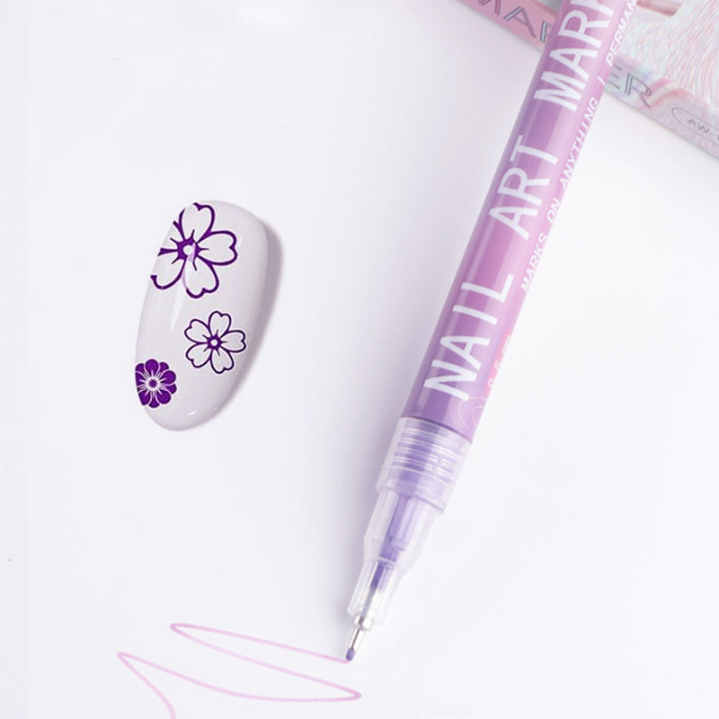 Professionelles Nagelkunst-Stift-Set mit 12 Farben