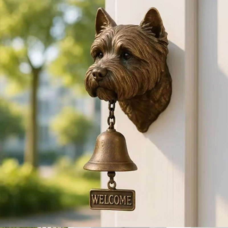 🐶 Willkommensklingel mit Hundemotiv