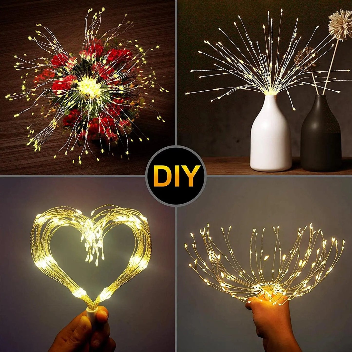 🎄Hängende Starburst Solar Lichterketten für Weihnachten- Nur Heute 49% Günstiger!