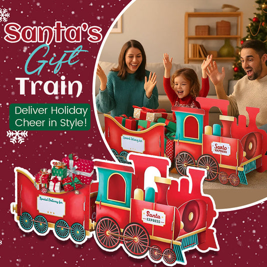 🎁 Santas Geschenkzug – Bringt Weihnachtsfreude mit Stil! 🚂🎄