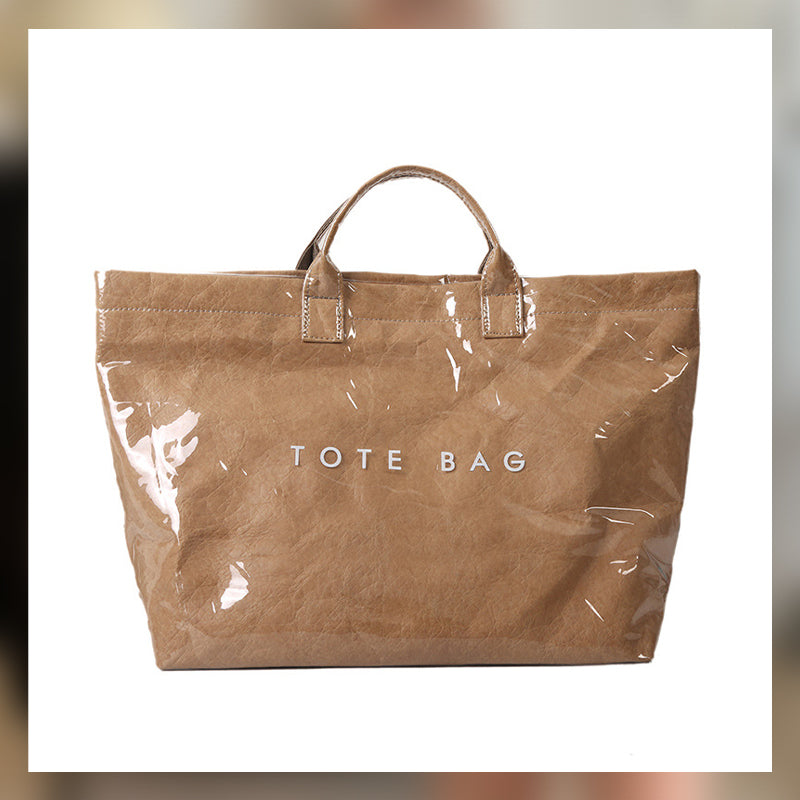 Letters Print Tote Bag für Frauen