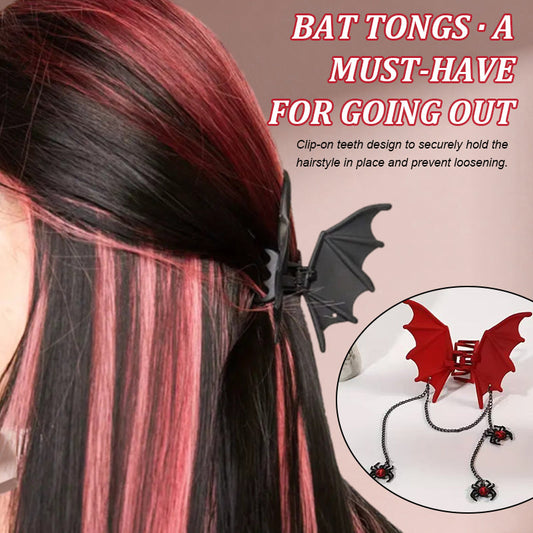 🦇 Fledermaus-Haarklammer · Ein Must-have für unterwegs