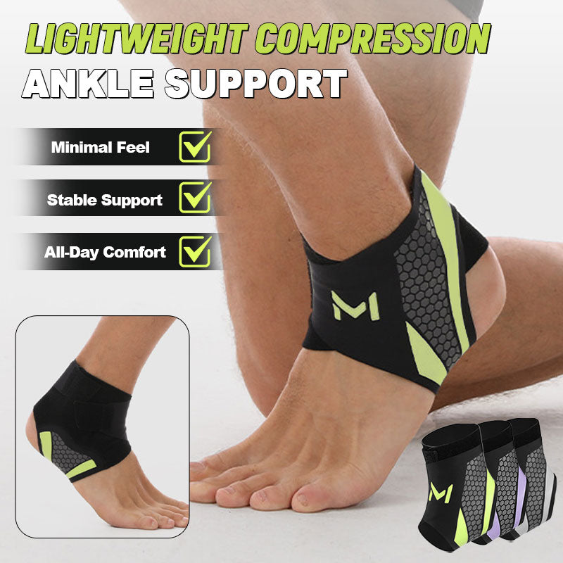 🦶 Leichte Kompressionsbandage für den Knöchel
