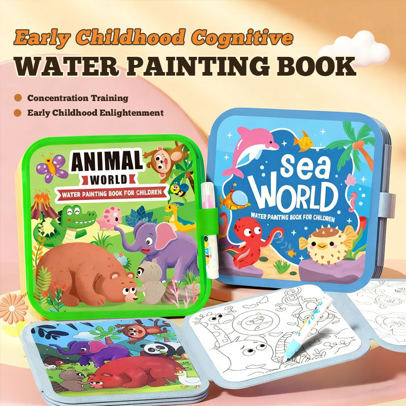 🌈 Wasser-Malbuch für Kinder 🌈