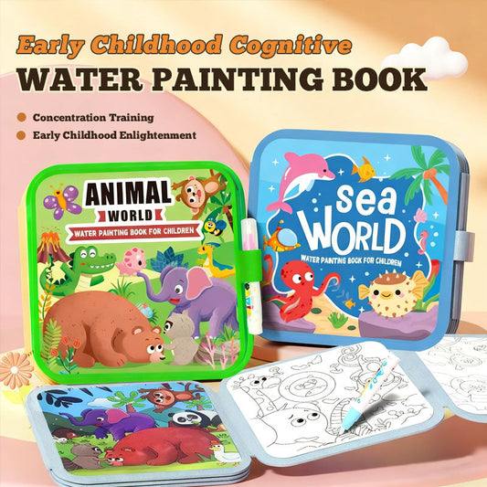 🌈 Wasser-Malbuch für Kinder 🌈