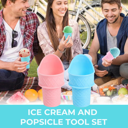 Eiscreme- und Eis am Stiel-Werkzeugset