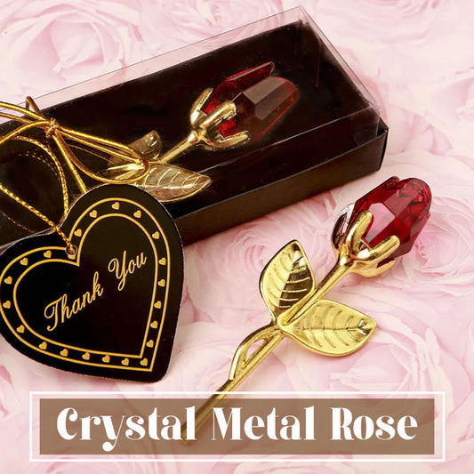 Kristall-Metall-Rose