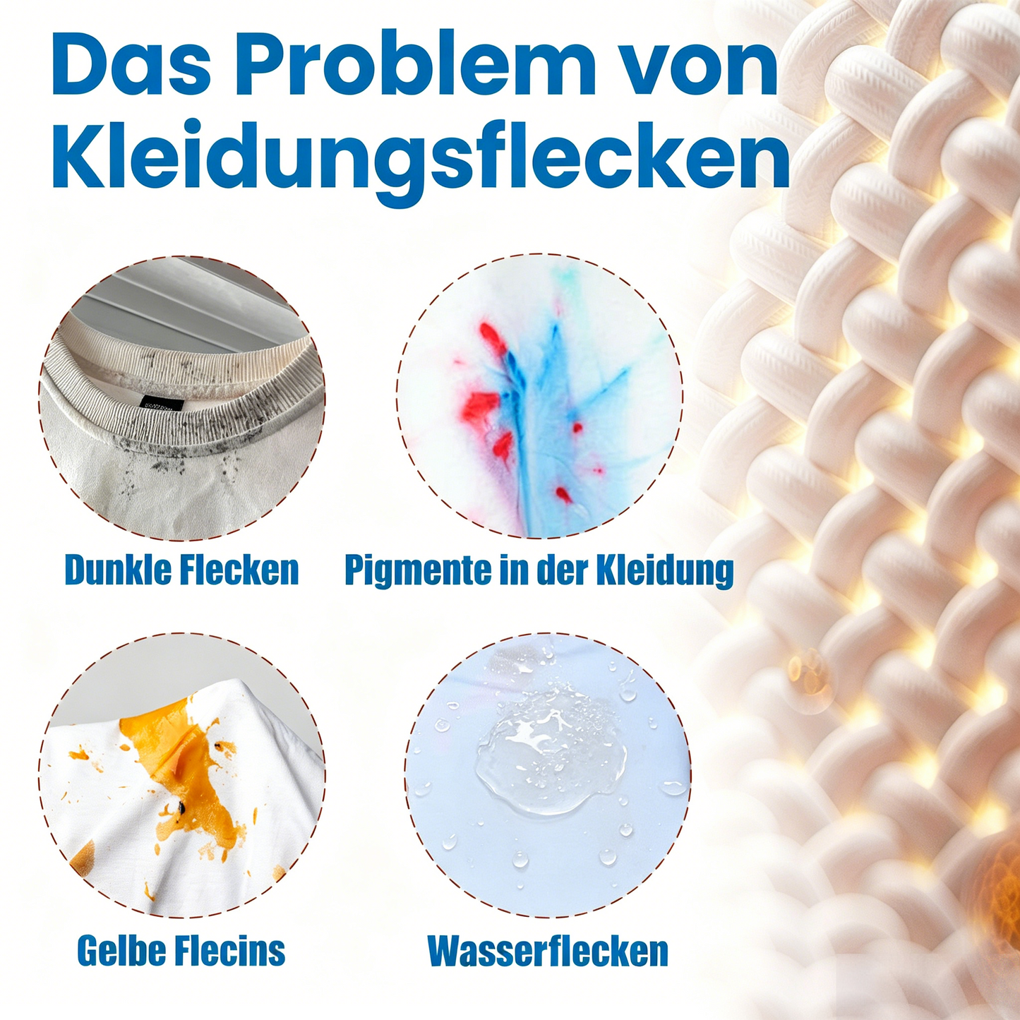 Kraftvolles Fleckenspray für Wäsche