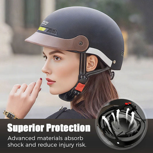 🛡️Atmungsaktiver, leichter, sturzsicherer Motorradhelm