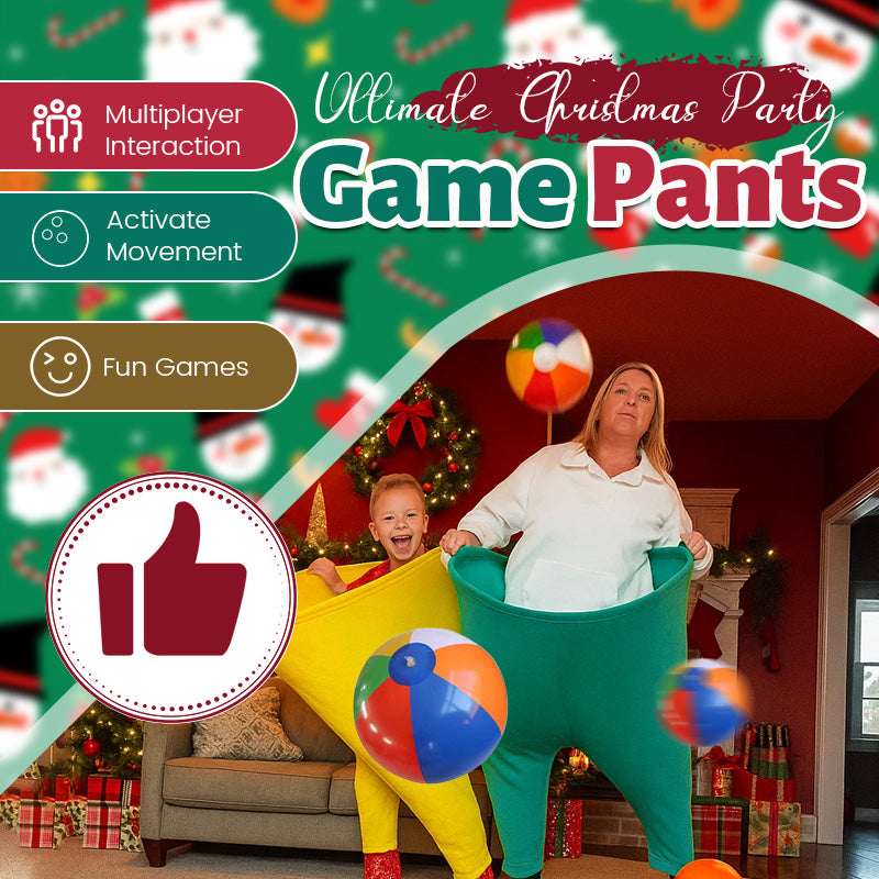 🎅😂 Die ultimativen Weihnachtsfeier-Spiele-Hosen