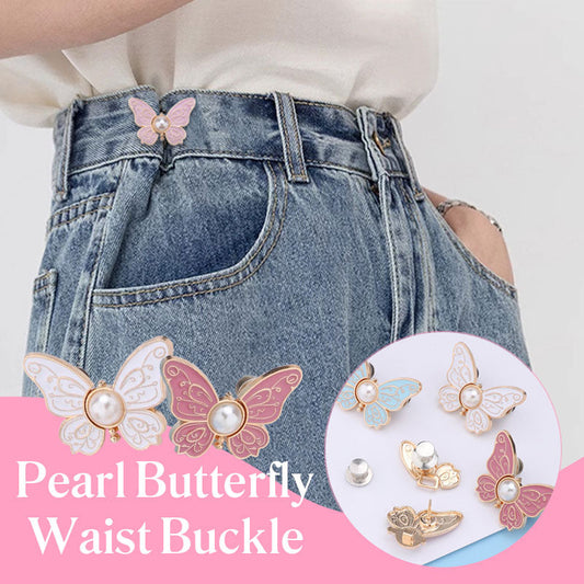 Perlen-Schmetterlings-Gürtelschnalle 🦋