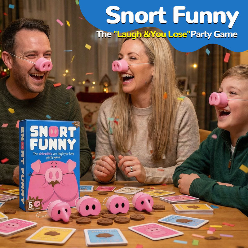 Snort Funny: Das Gesellschaftsspiel „Lachen und verlieren“ 🐷😂