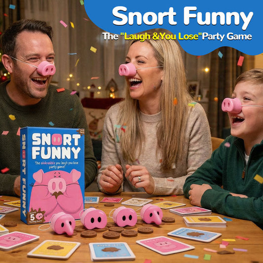 Snort Funny: Das Gesellschaftsspiel „Lachen und verlieren“ 🐷😂