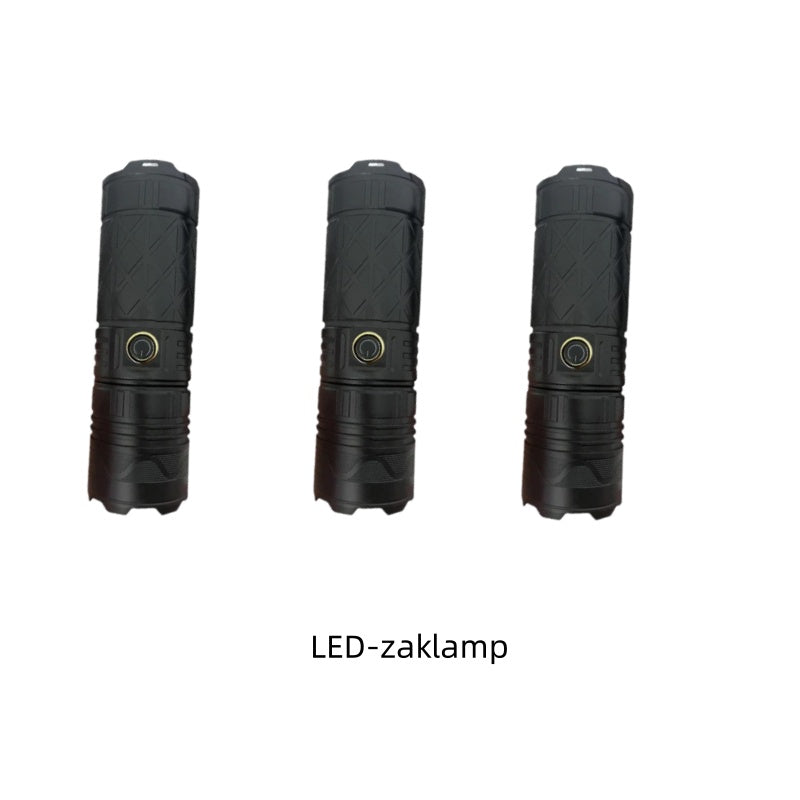 Wiederaufladbare P50 LED-Taschenlampe mit einstellbarem Zoom