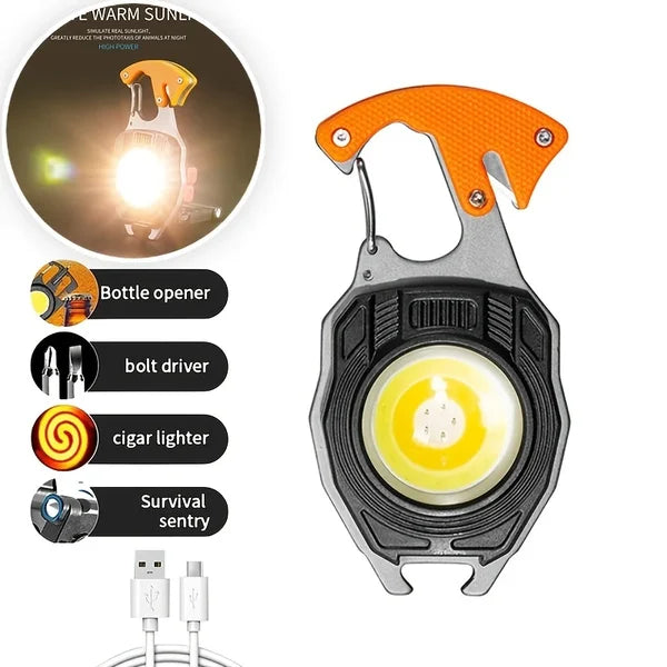 💡2024 Neue Ankunft Upgrade 8 in 1 Multifunktionale tragbare Notbeleuchtung