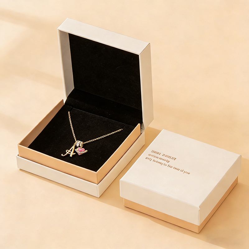 💖 LETZTER TAG – 57 % RABATT ✨ 3-lagige Anhänger-Halsketten mit Initialen A-Z 🎀 | Personalisiert & elegant