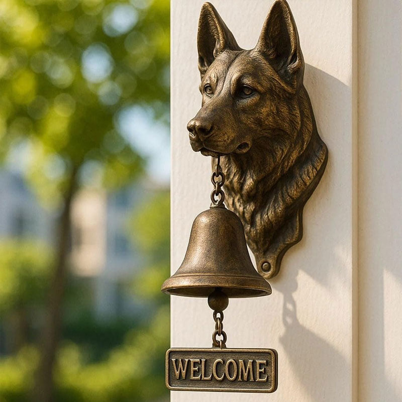 🐶 Willkommensklingel mit Hundemotiv