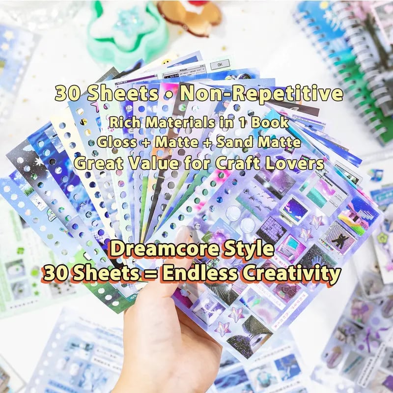 🔥Letzter Tag 50 % Rabatt – Dreamcore Aesthetic Sticker Boo