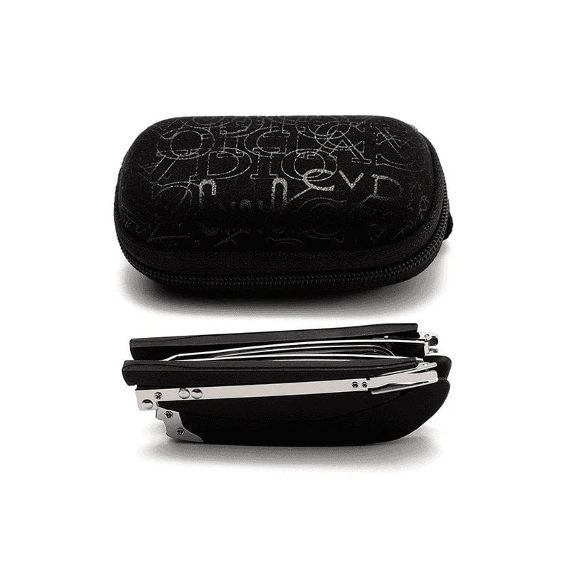 (🎁Letzter Tag 49 % Rabatt)👓Klappbare Lesebrille mit Blaulichtfilter und Etui
