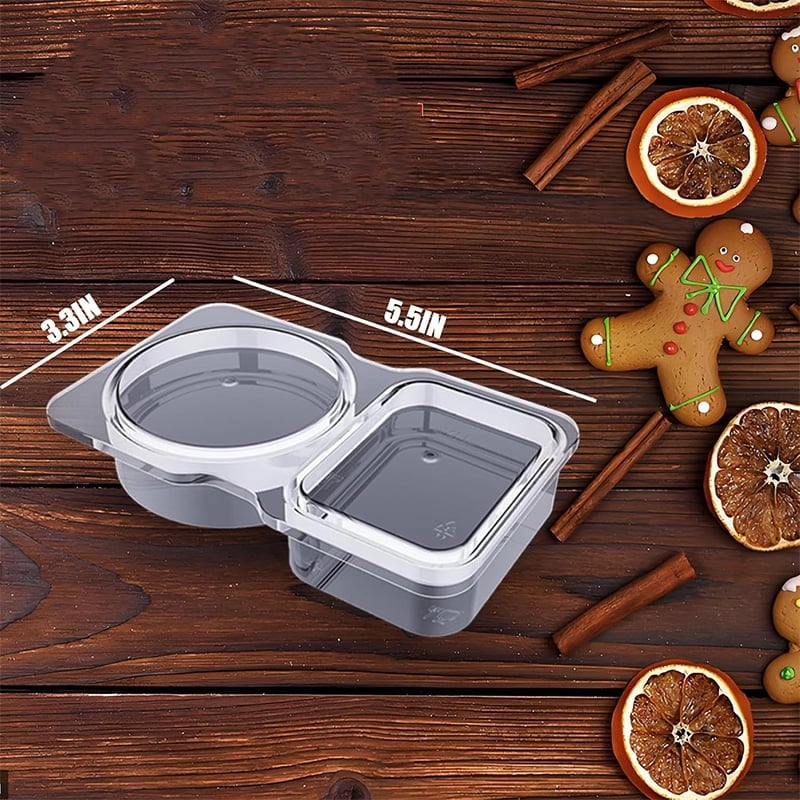 Gewürzbehälter mit zwei Fächern