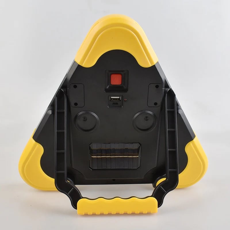 3-IN-1 Solar-Notfall-Dreieck-Warnleuchte