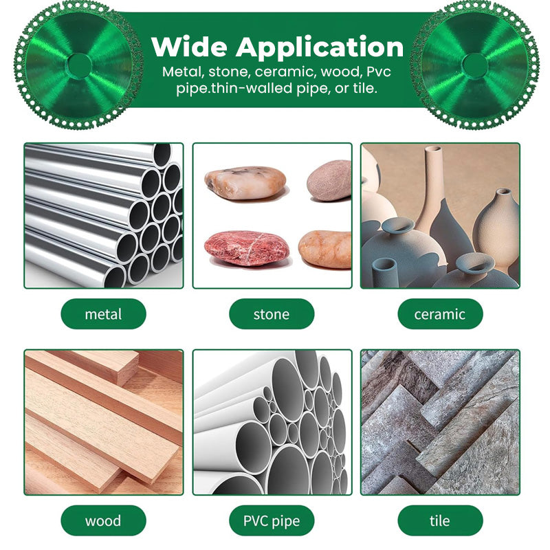 Multifunktionales Verbund-Diamantsägeblatt